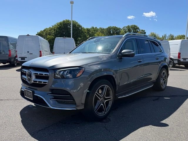 Certified Used 2022 Gray Mercedes-Benz GLS 450 image 3