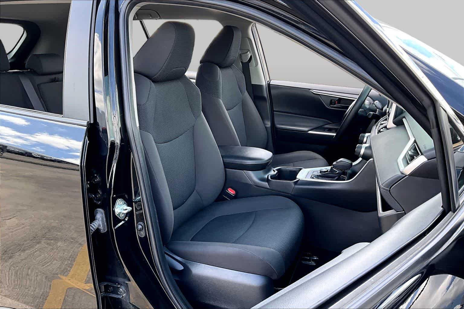 Certified Used 2024 Midnight Black Metallic Toyota Hybrid LE image 9
