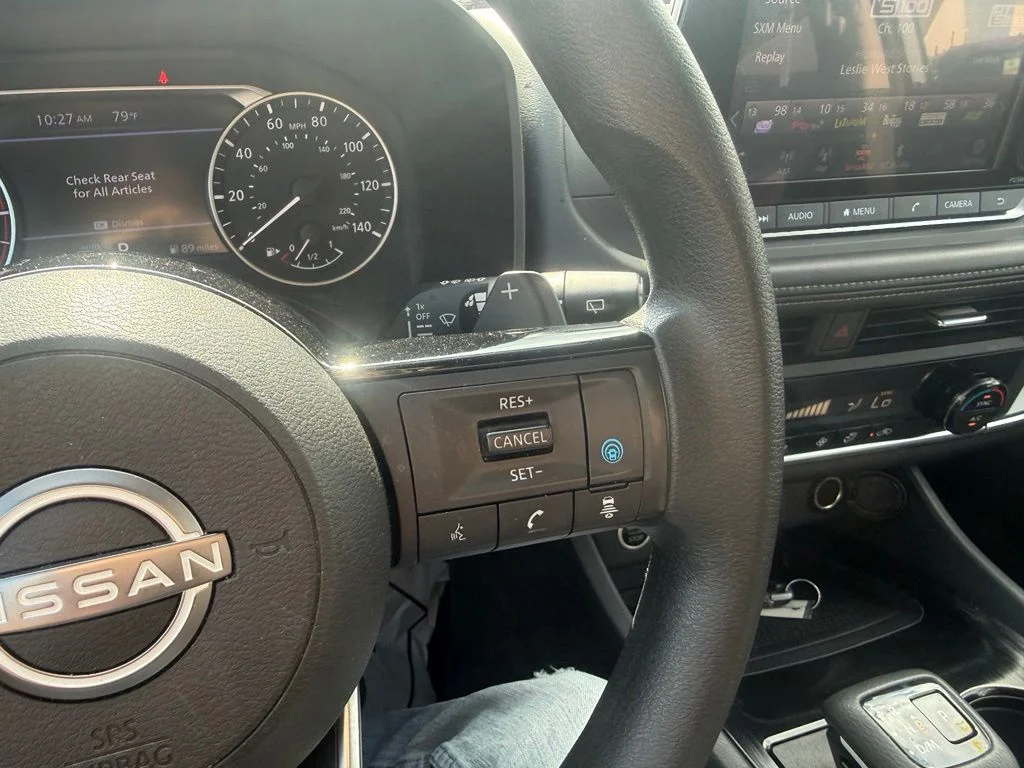 Certified Used 2023 Gun Metallic Nissan SV image 24