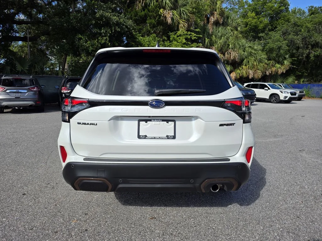 Certified Used 2025 White Subaru Sport image 4