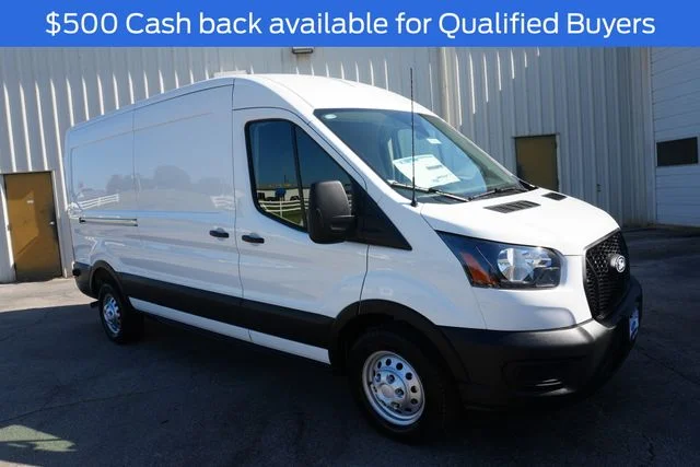 New 2027 Oxford White Ford Cargo Van image 2