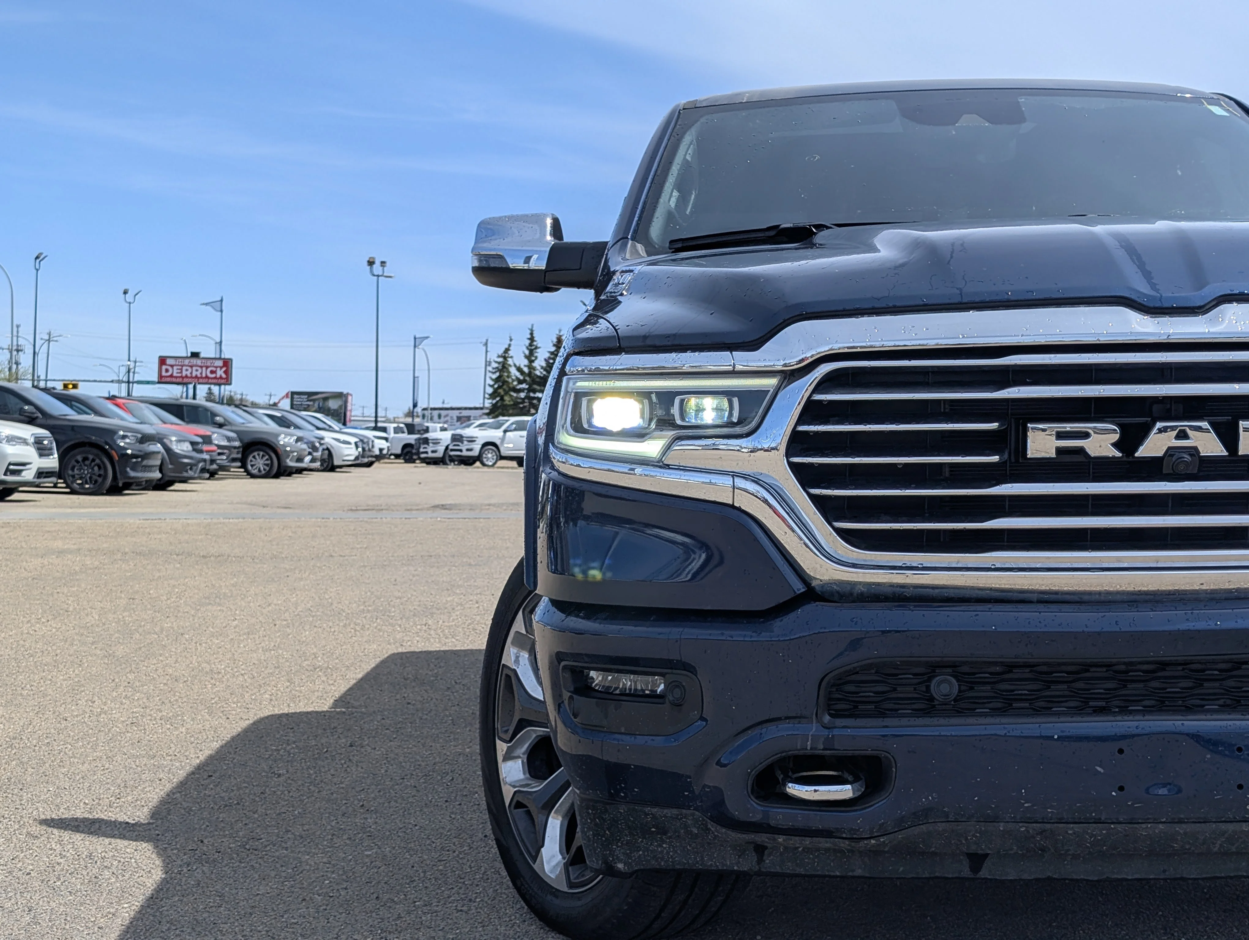 Used 2024 Patriot Blue Pearl Ram Limited Longhorn image 11
