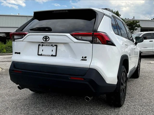 Used 2021 White Toyota LE image 4
