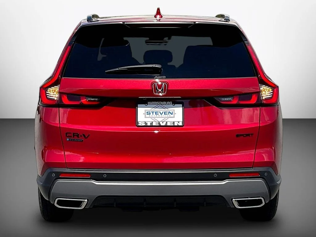 New 2026 Radiant Red Metallic Honda AWD Sport-L Hybrid image 5