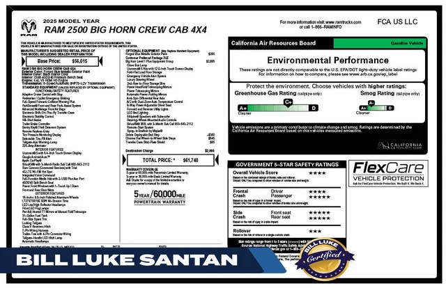 2025 Ram 2500 Big Horn