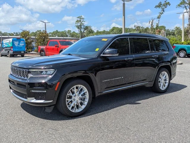 Certified Used 2021 Diamond Black Jeep Summit image 7