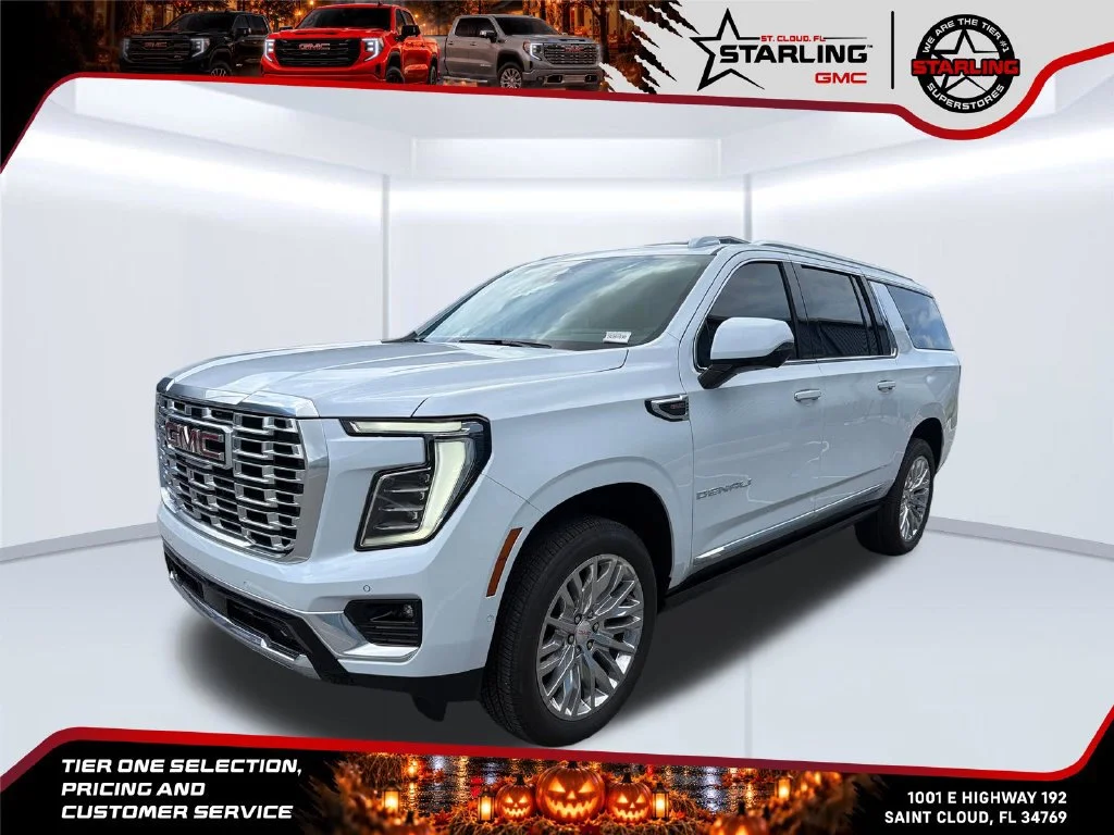 New 2026 Glacier White Tricoat GMC Denali image 1