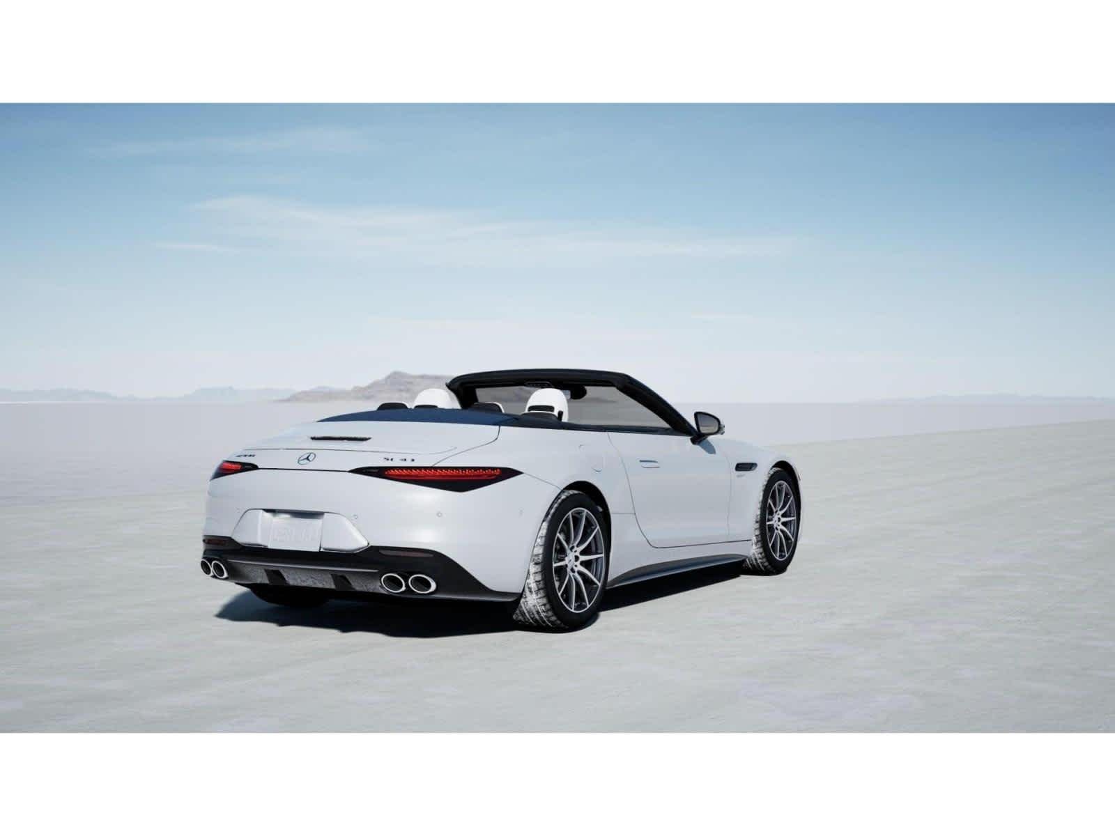 New 2027 MANUFAKTUR Moonlight White Metallic Mercedes-Benz AMG® SL 43 Roadster image 21