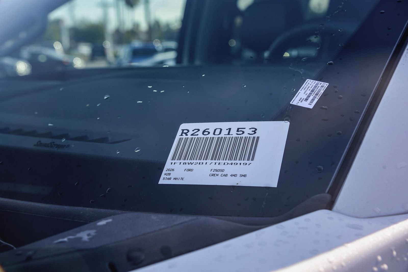 New 2026 Star White Metallic Tri-Coat Ford F-250® Lariat® image 28