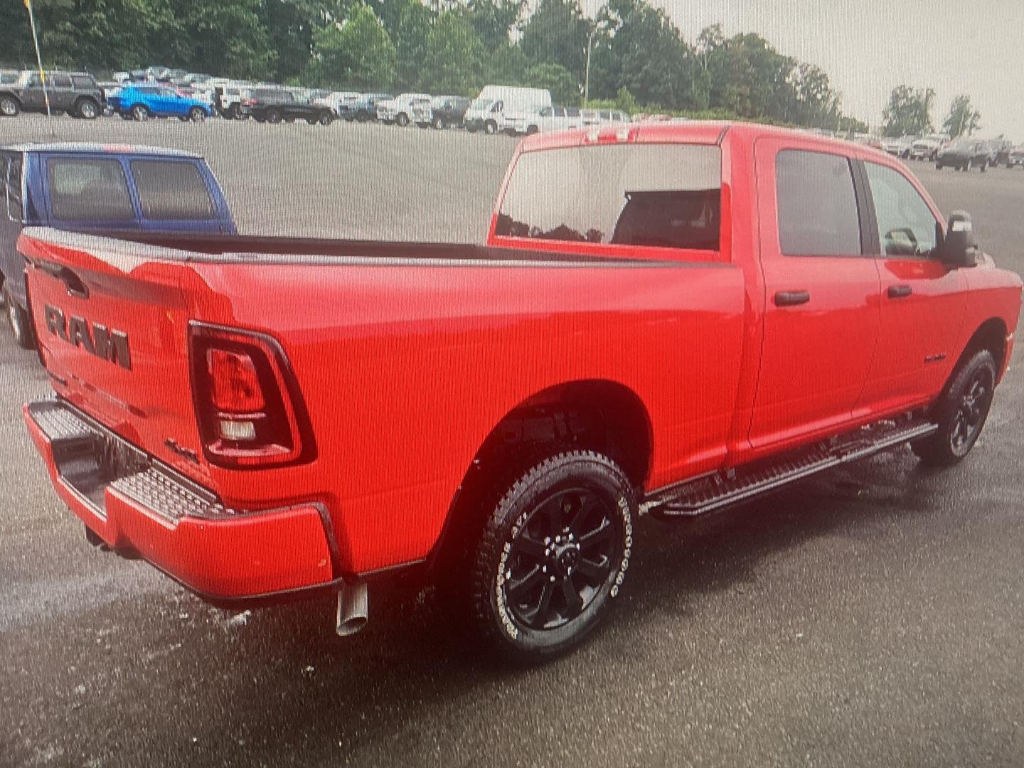 Used 2026 Flame Red Clearcoat Ram Big Horn image 2