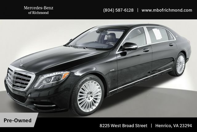 Used 2016 Black Mercedes-Benz Maybach S 600 image 62