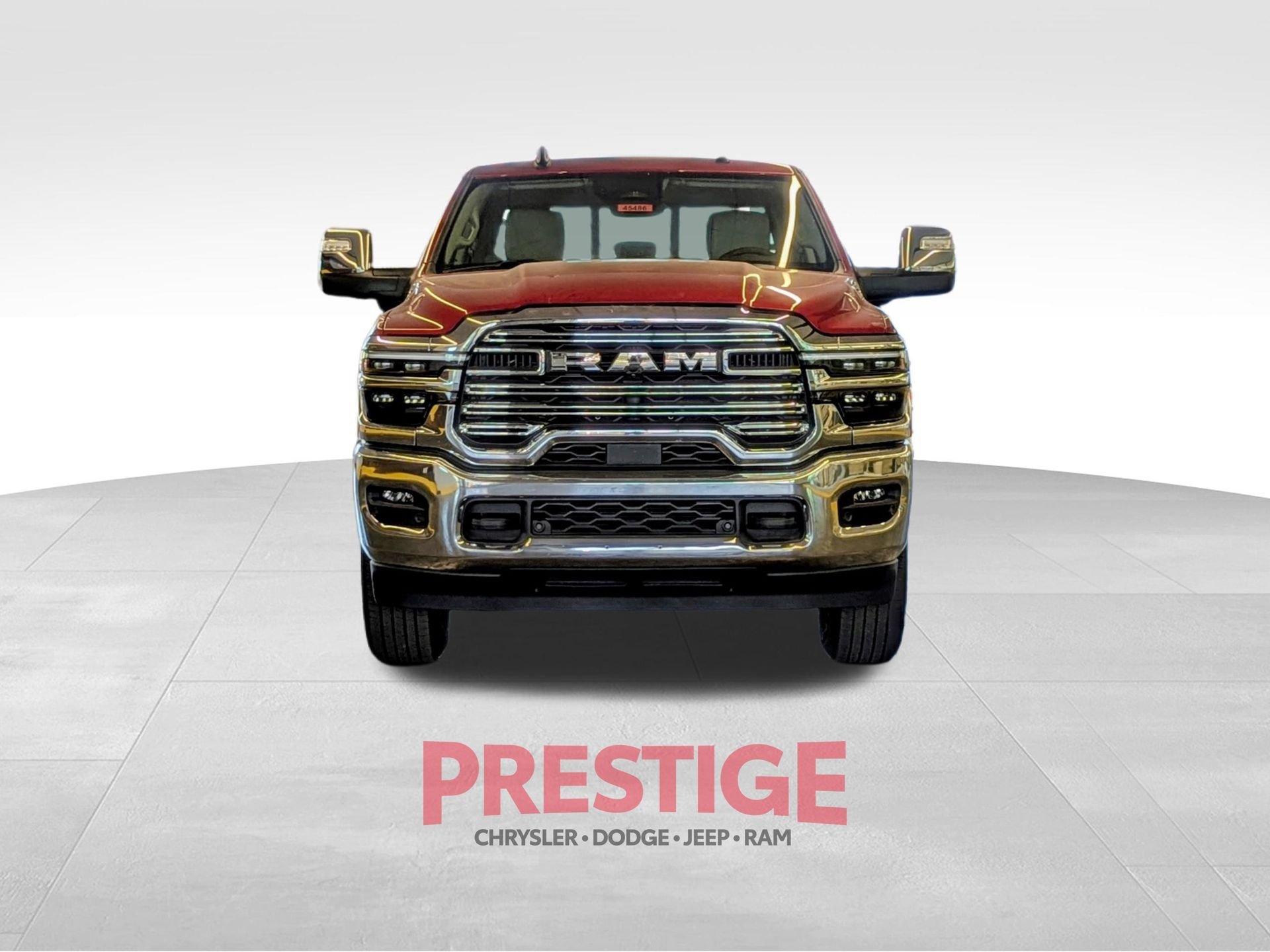 New 2026 Molten Red Pearl-Coat Exterior Paint RAM Laramie image 2