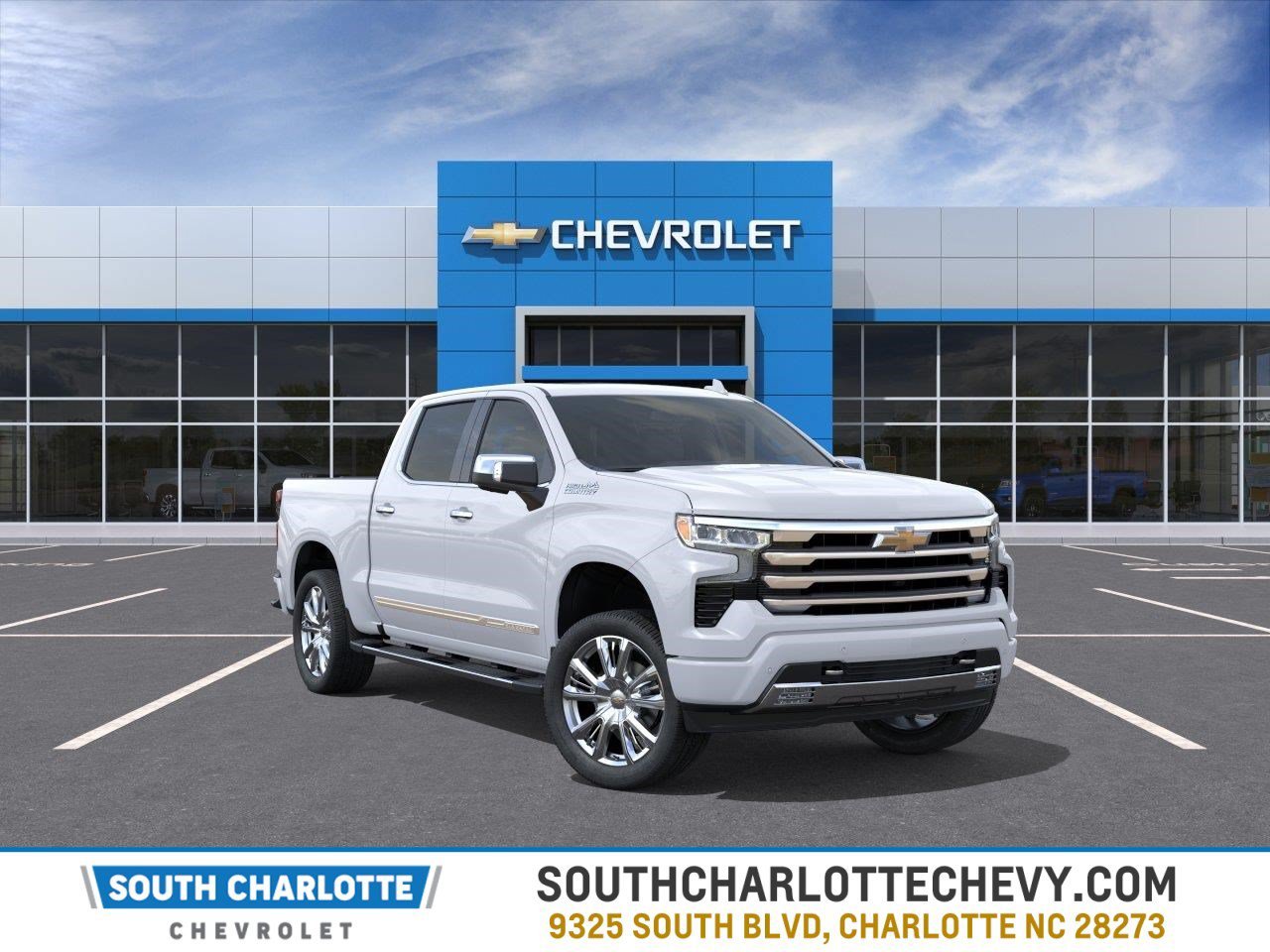 New 2026 Polar White Tricoat Chevrolet High Country image 1