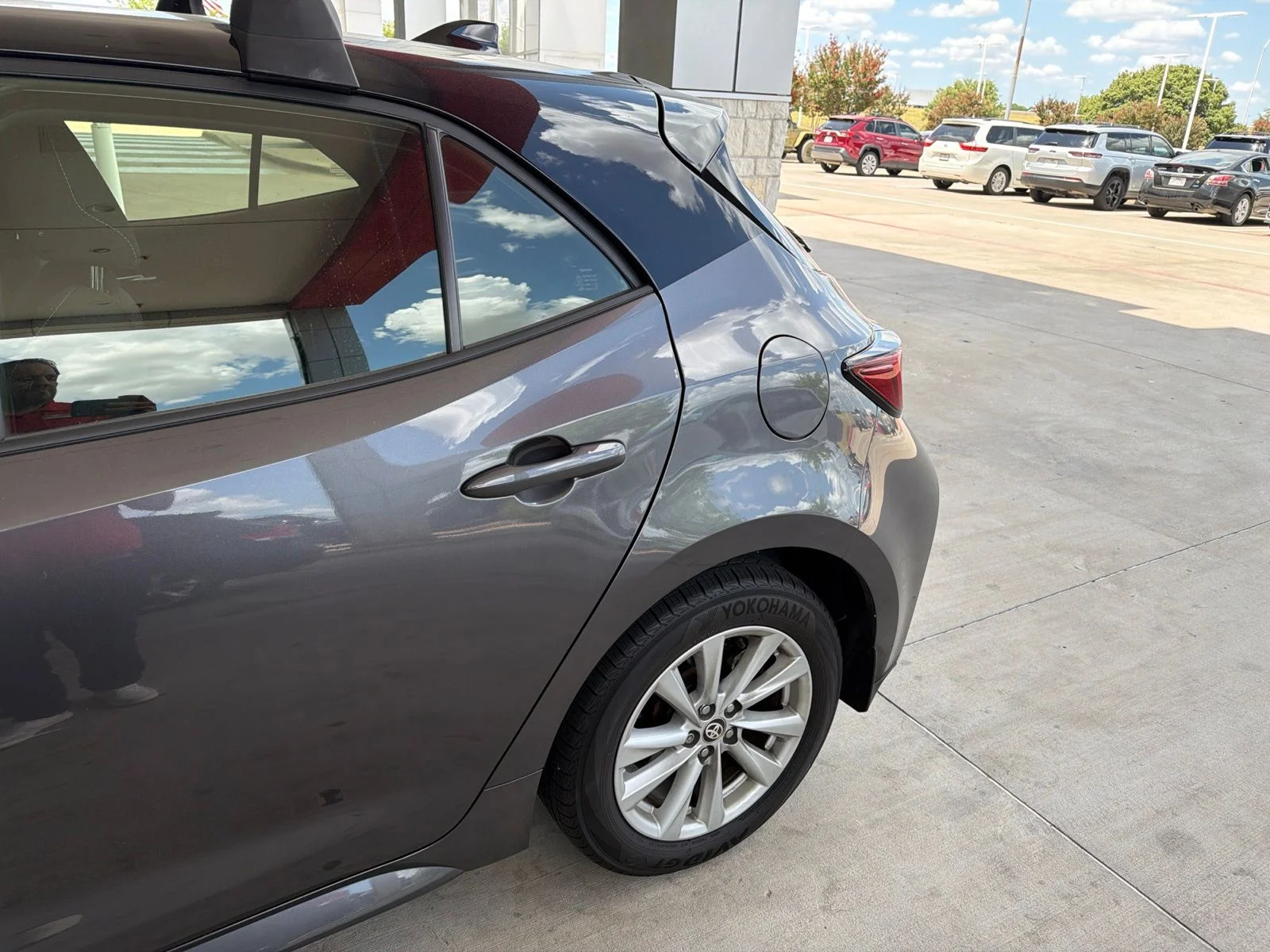 Used 2024 Gray Toyota SE image 4