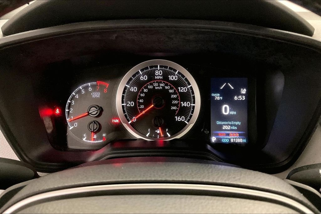 Used 2021 Blue Toyota SE image 24