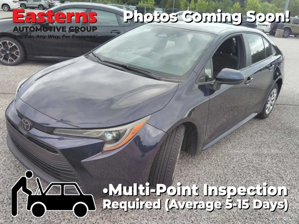 Used 2024 Blue Toyota LE image 1