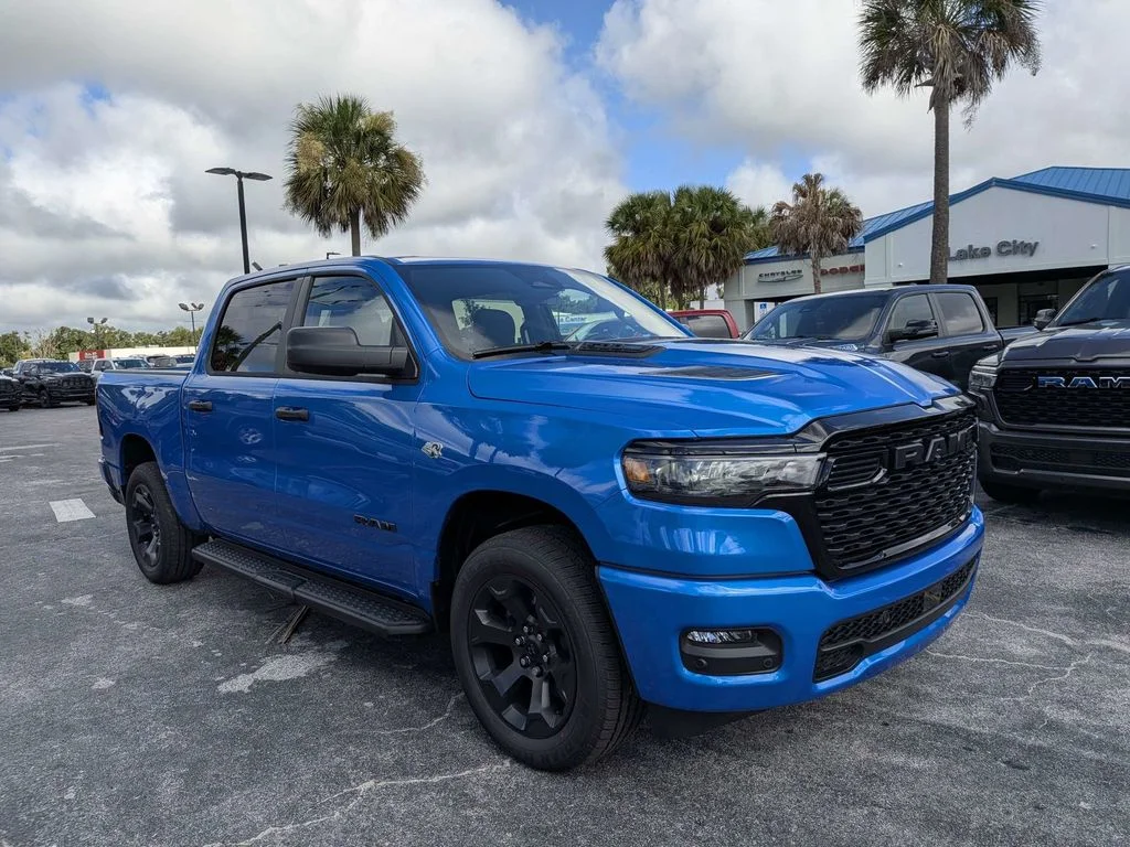 New 2026 Hydro Blue Pearlcoat RAM Express image 1