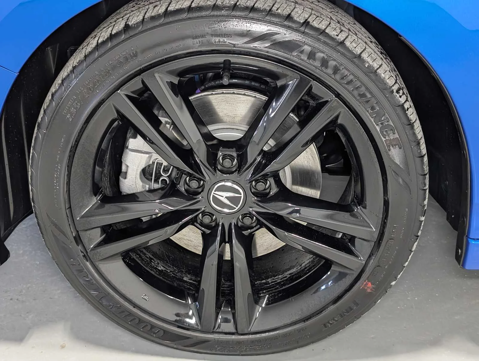 New 2026 Double Apex Blue Pearl Acura w/A-Spec Package image 3