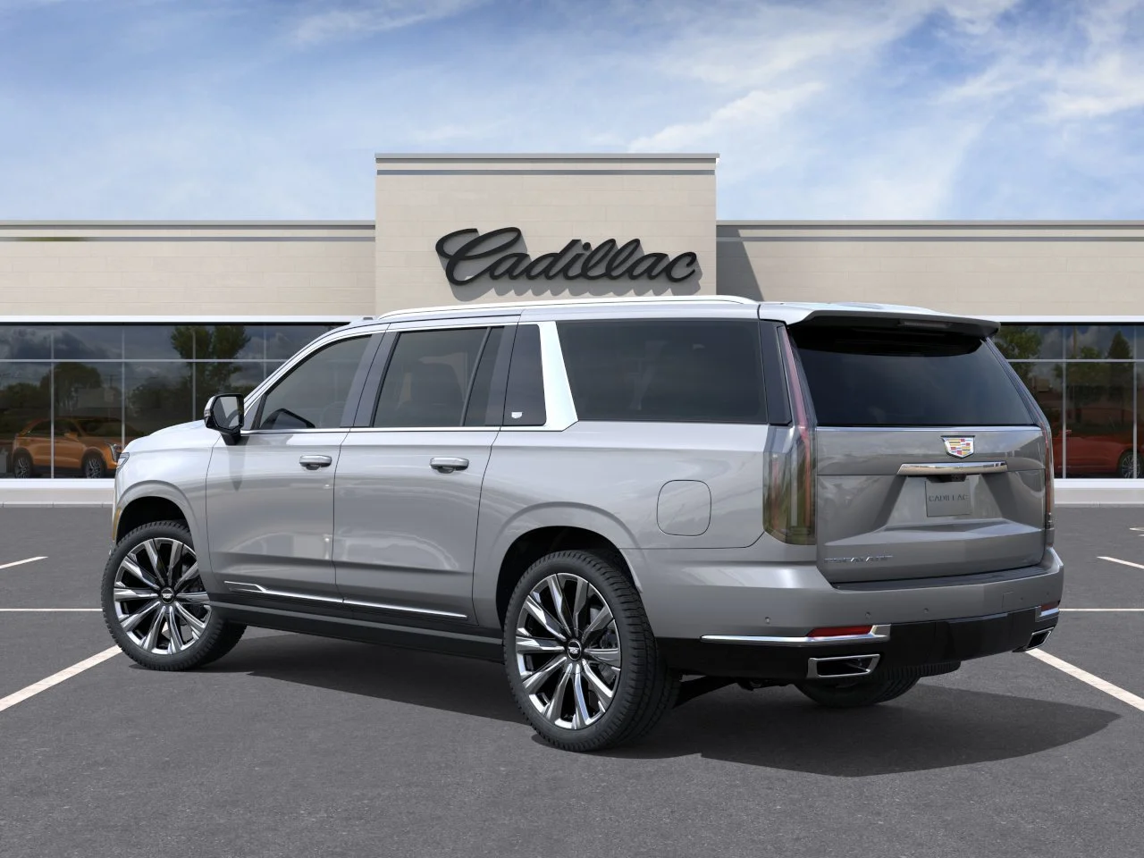New 2027 Argent Silver Metallic Cadillac Platinum Luxury image 3