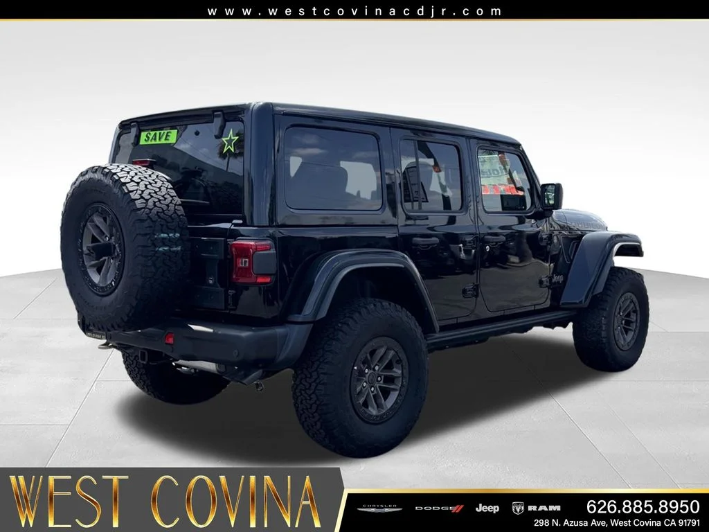 New 2024 Black Clear-Coat Exterior Paint Jeep Rubicon 392 image 7
