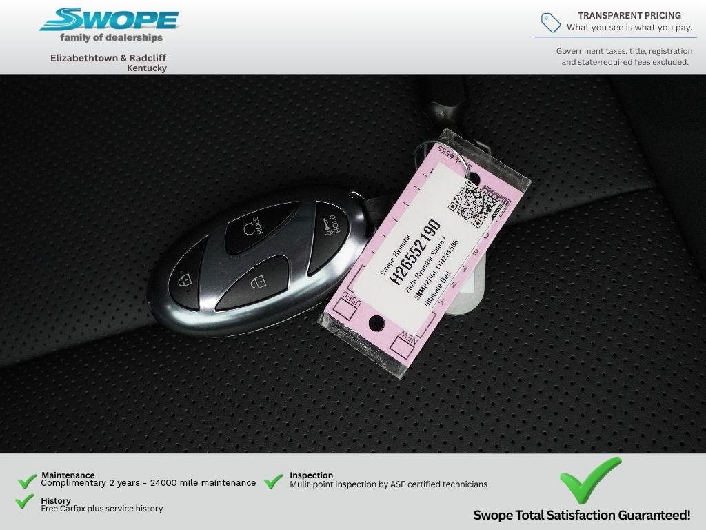 New 2026 Ultimate Red Hyundai SEL AWD image 30
