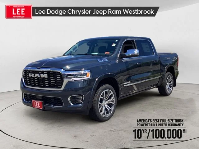 New 2026 Blue Metallic Ram TUNGSTEN CREW CAB 4X4 image 1