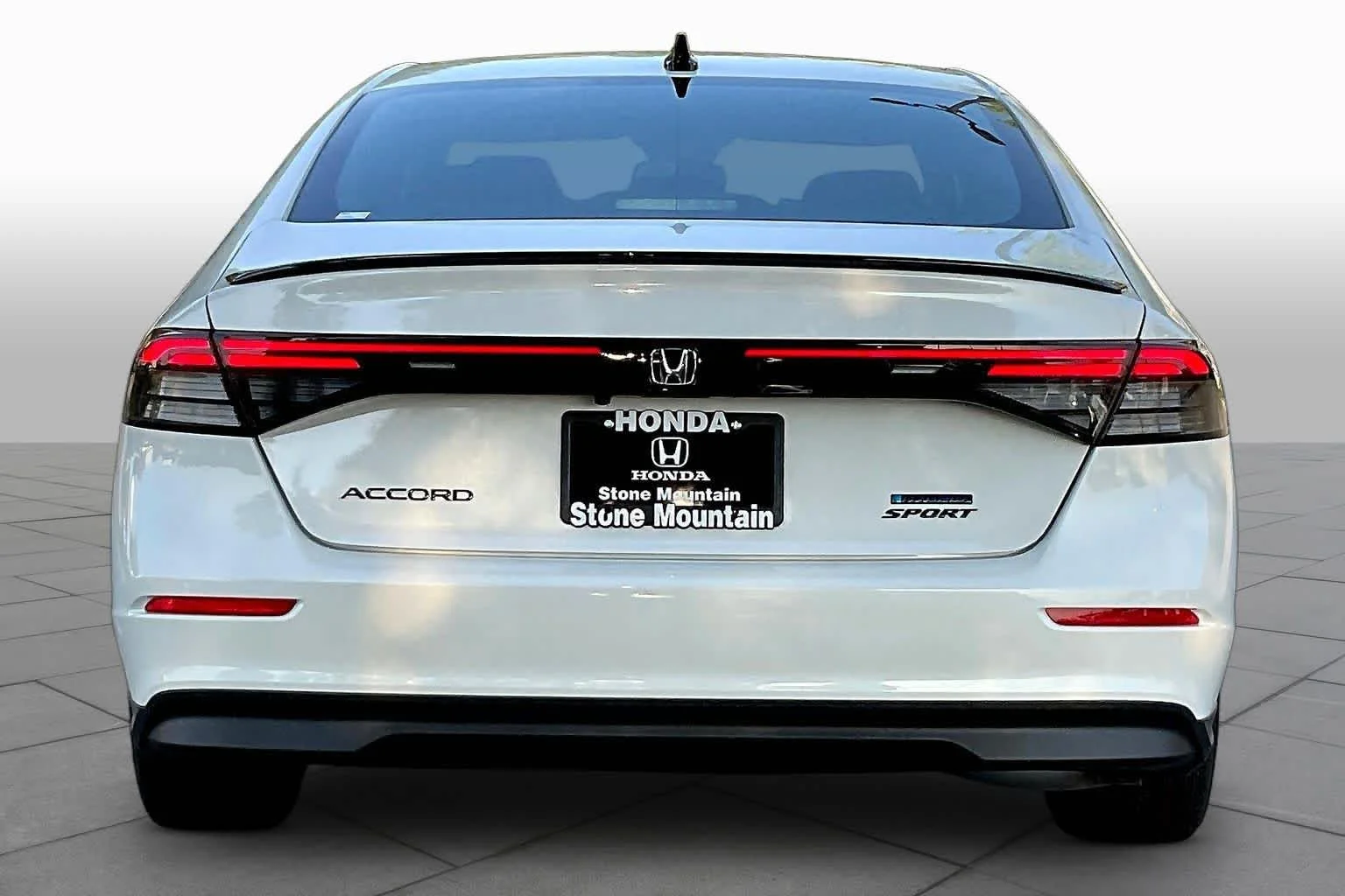 New 2026 Platinum White Pearl Honda Sport image 4