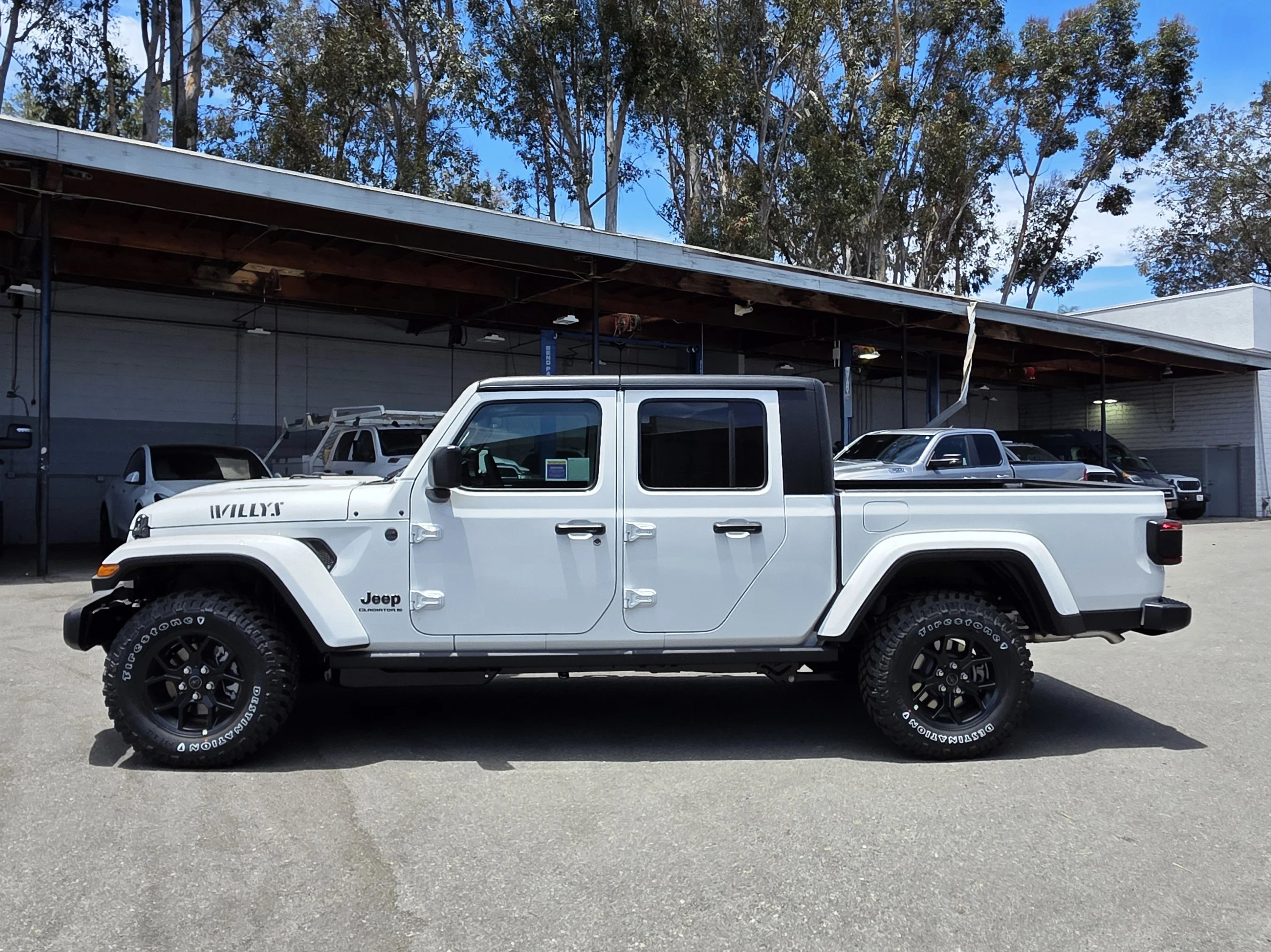 New 2026 Bright White Clearcoat Jeep Willys image 2