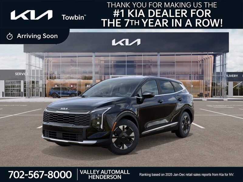 Fusion Black 2027 Kia Sportage Hybrid SUV / Crossover Front-Wheel Drive