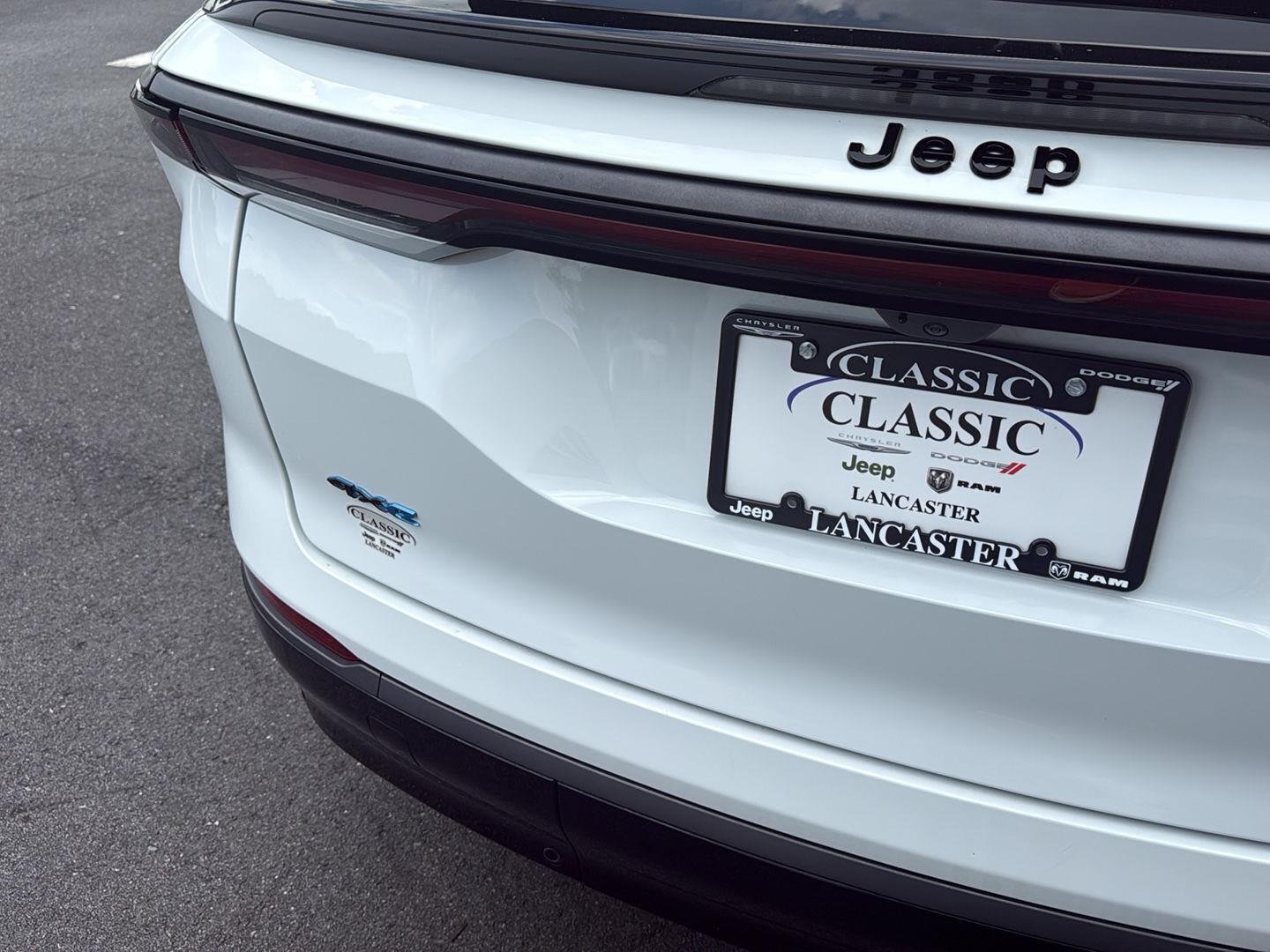 Used 2024 Bright White Clearcoat Jeep Launch Edition image 11