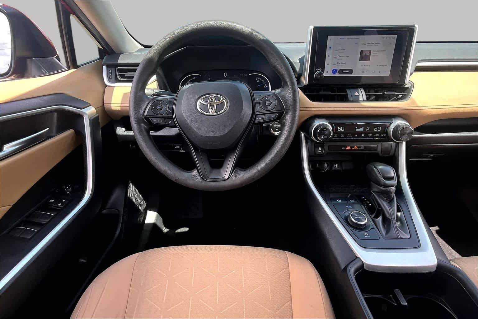 Used 2024 Ruby Flare Pearl Toyota Hybrid XLE image 6