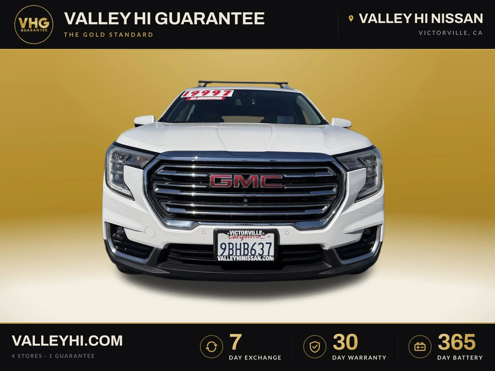 Used 2022 White GMC SLT image 2