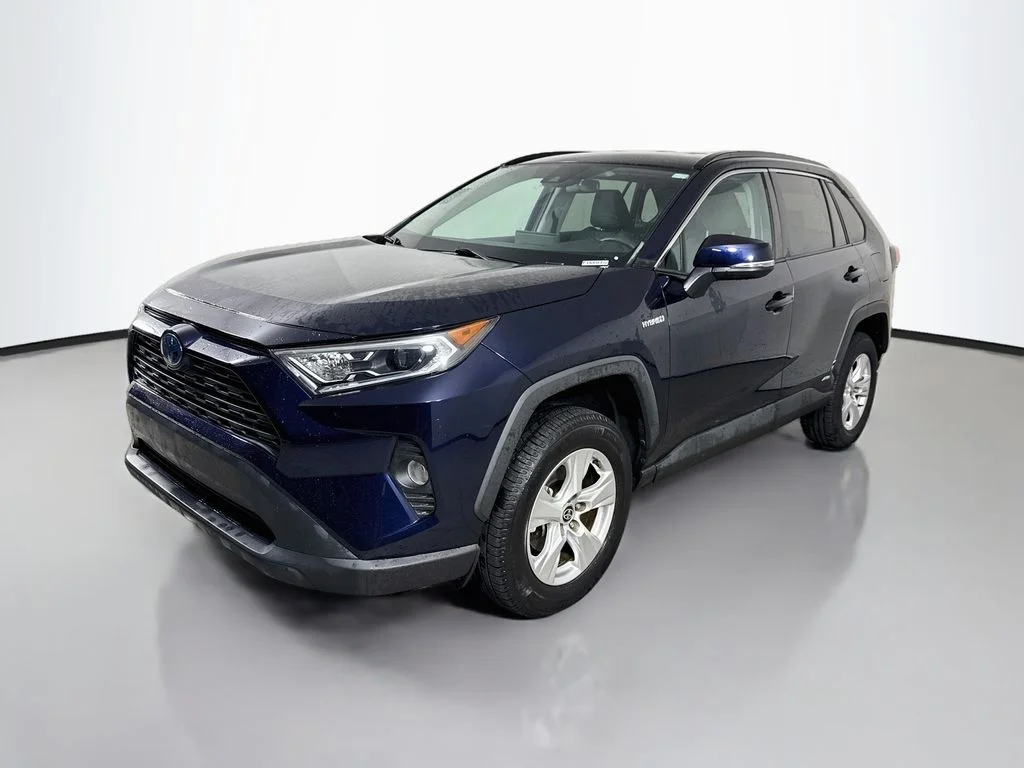 Used 2021 Blue Print Toyota Hybrid XLE image 3