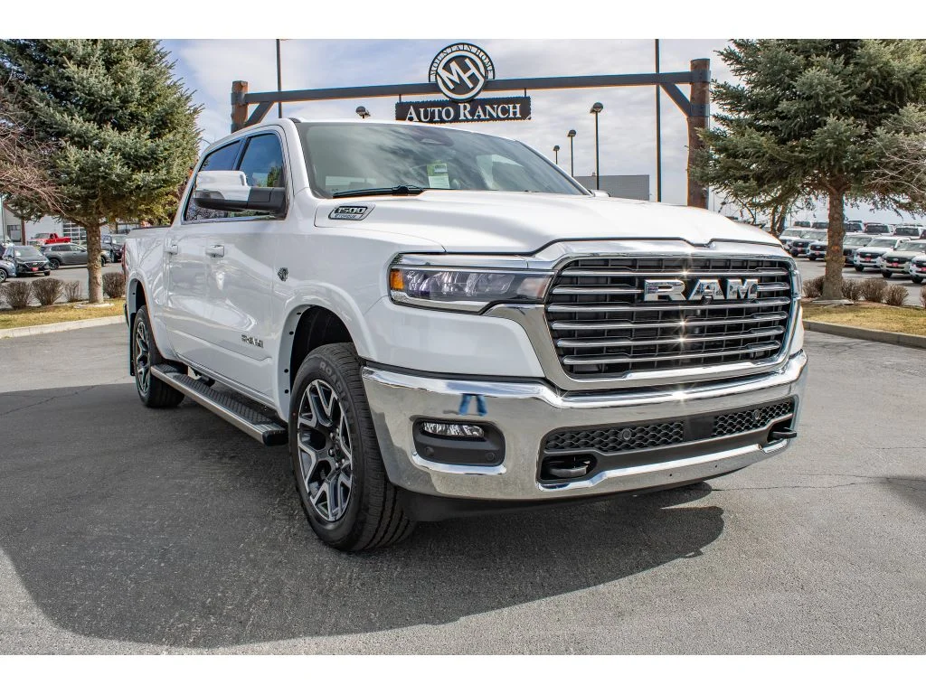 New 2026 Bright White Clearcoat Ram Laramie image 2
