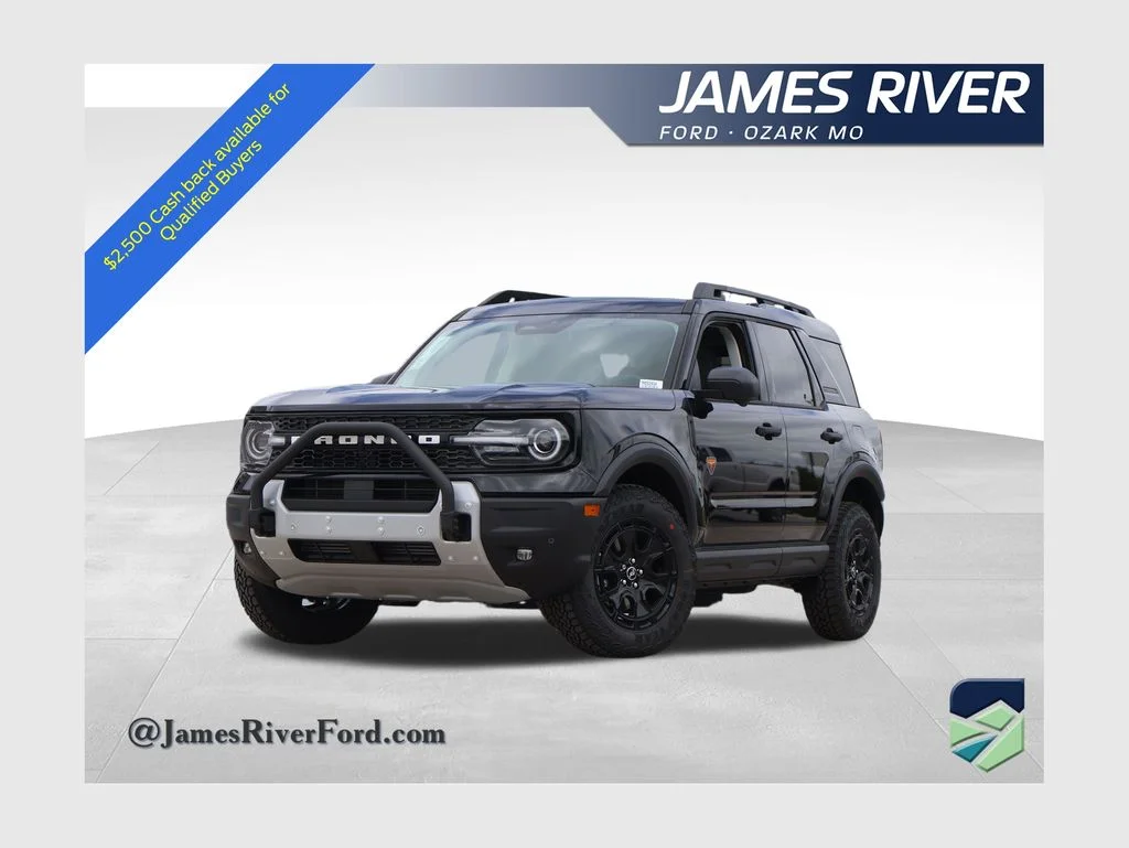 New 2026 Shadow Black Ford Badlands® image 1