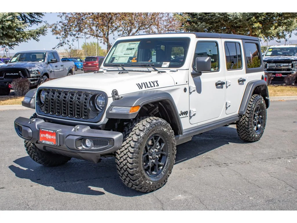 New 2026 Bright White Clearcoat Jeep Willys image 4