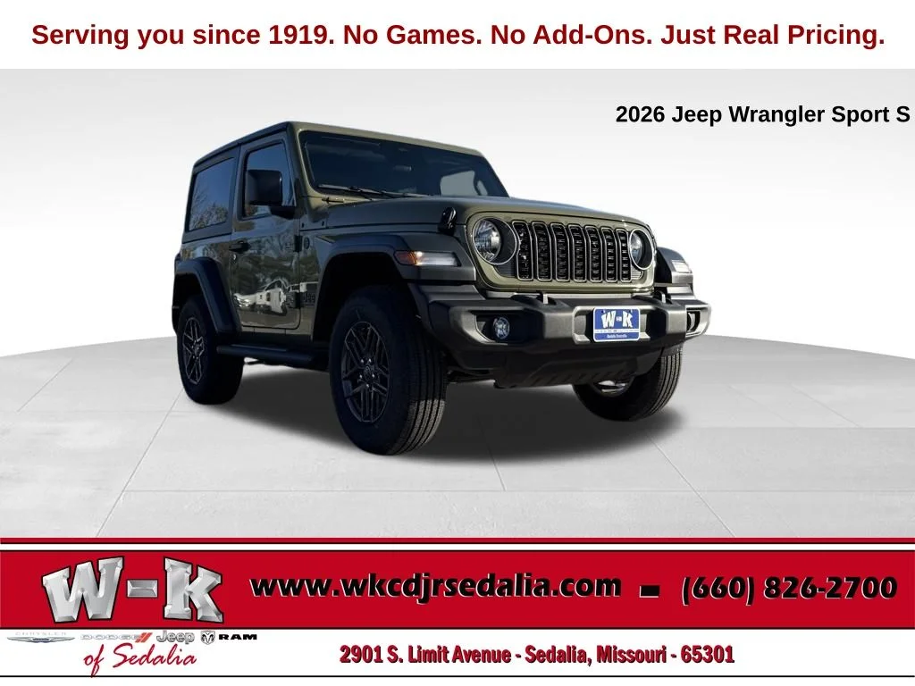 2026 Jeep Wrangler 2-Door