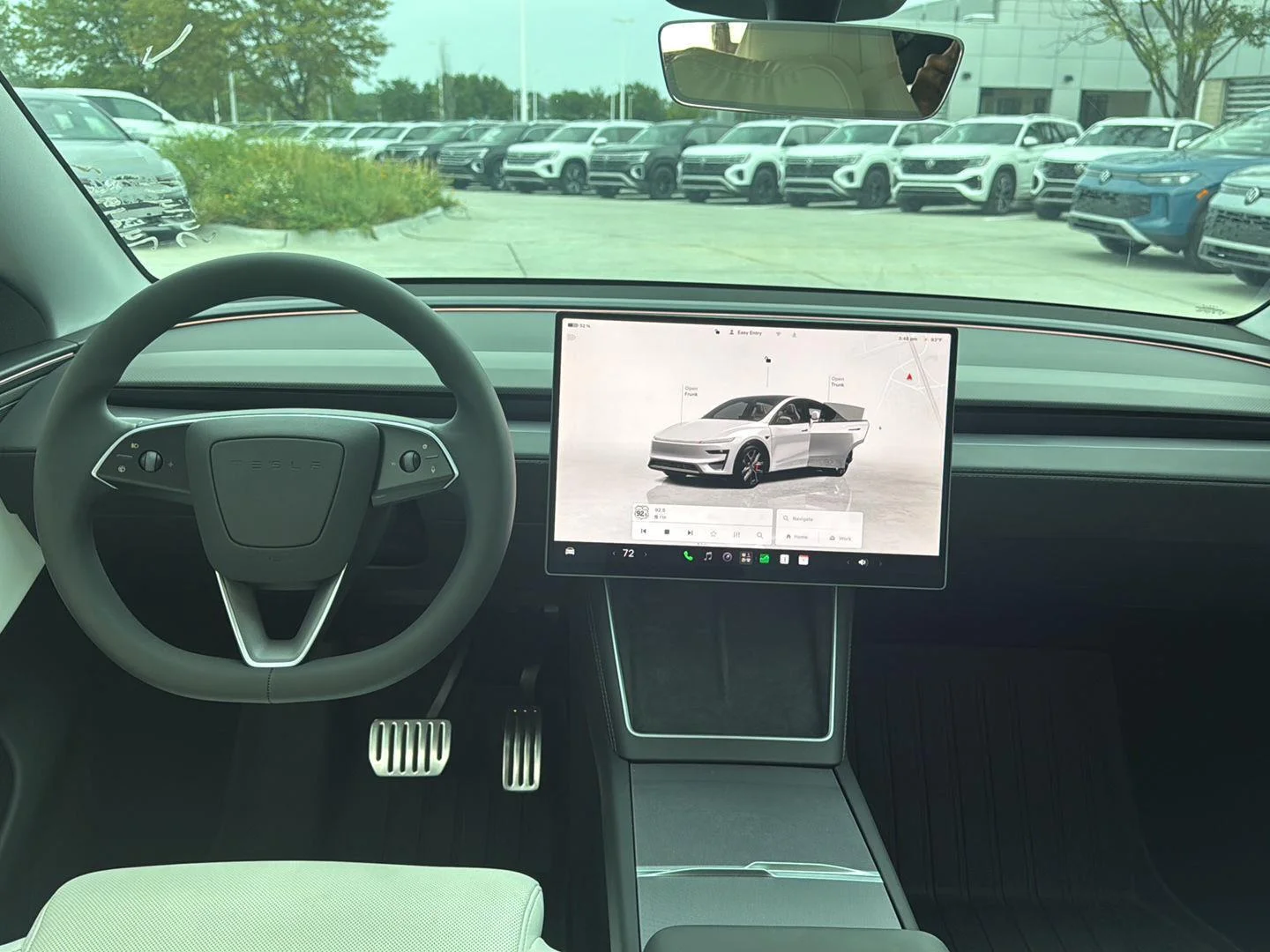 Used 2026 Pearl White Multi-Coat Tesla Performance image 9