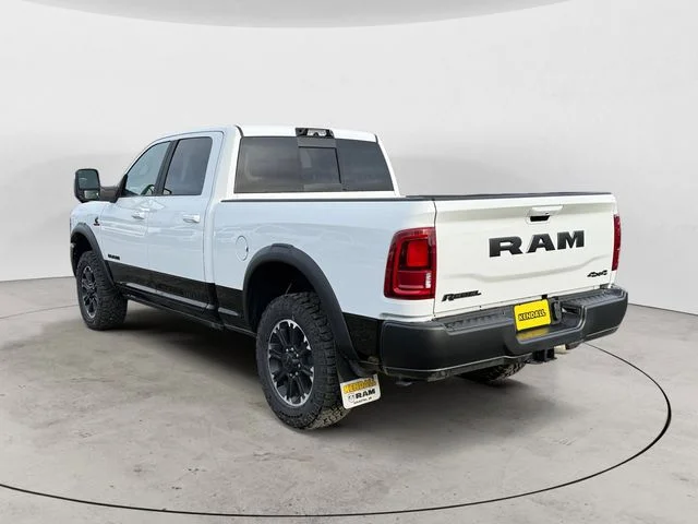 New 2026 Bright White Clearcoat Ram Rebel image 3