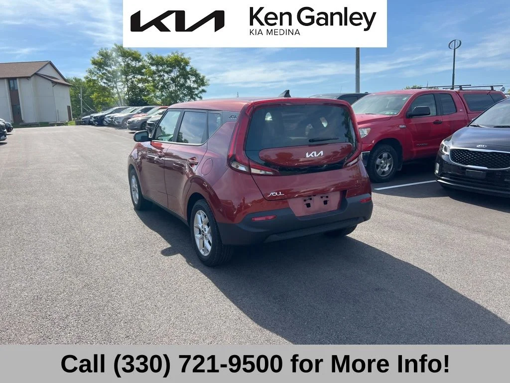 Certified Used 2022 Orange Kia LX image 8