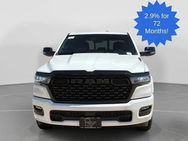 New 2026 Bright White Clear-Coat Exterior Paint RAM BIG HORN image 13