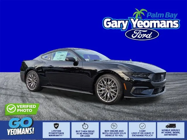 New 2026 Shadow Black Ford EcoBoost® Premium Fastback image 1