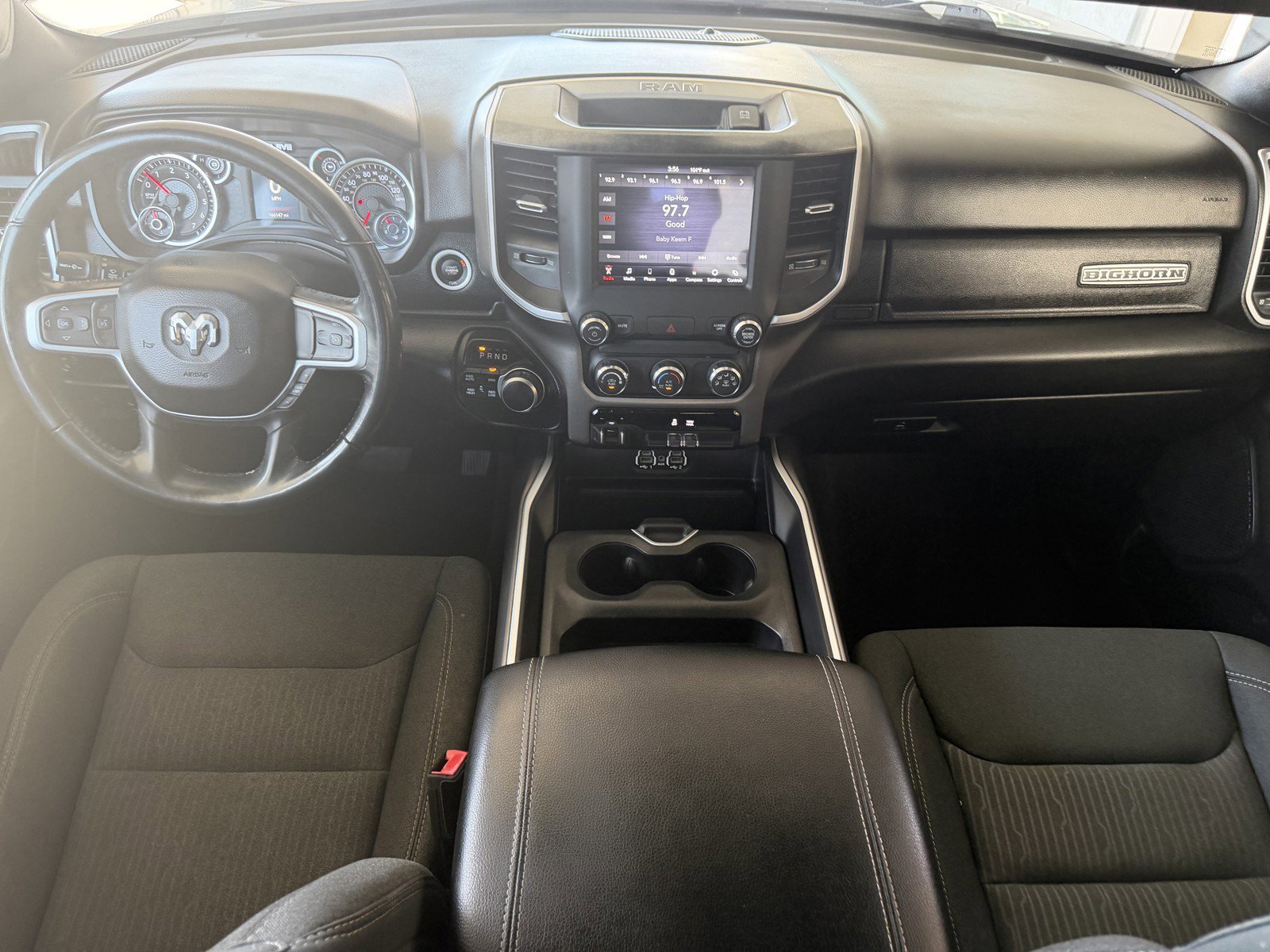 Used 2020 Granite Crystal Metallic Clearcoat Ram Big Horn image 20