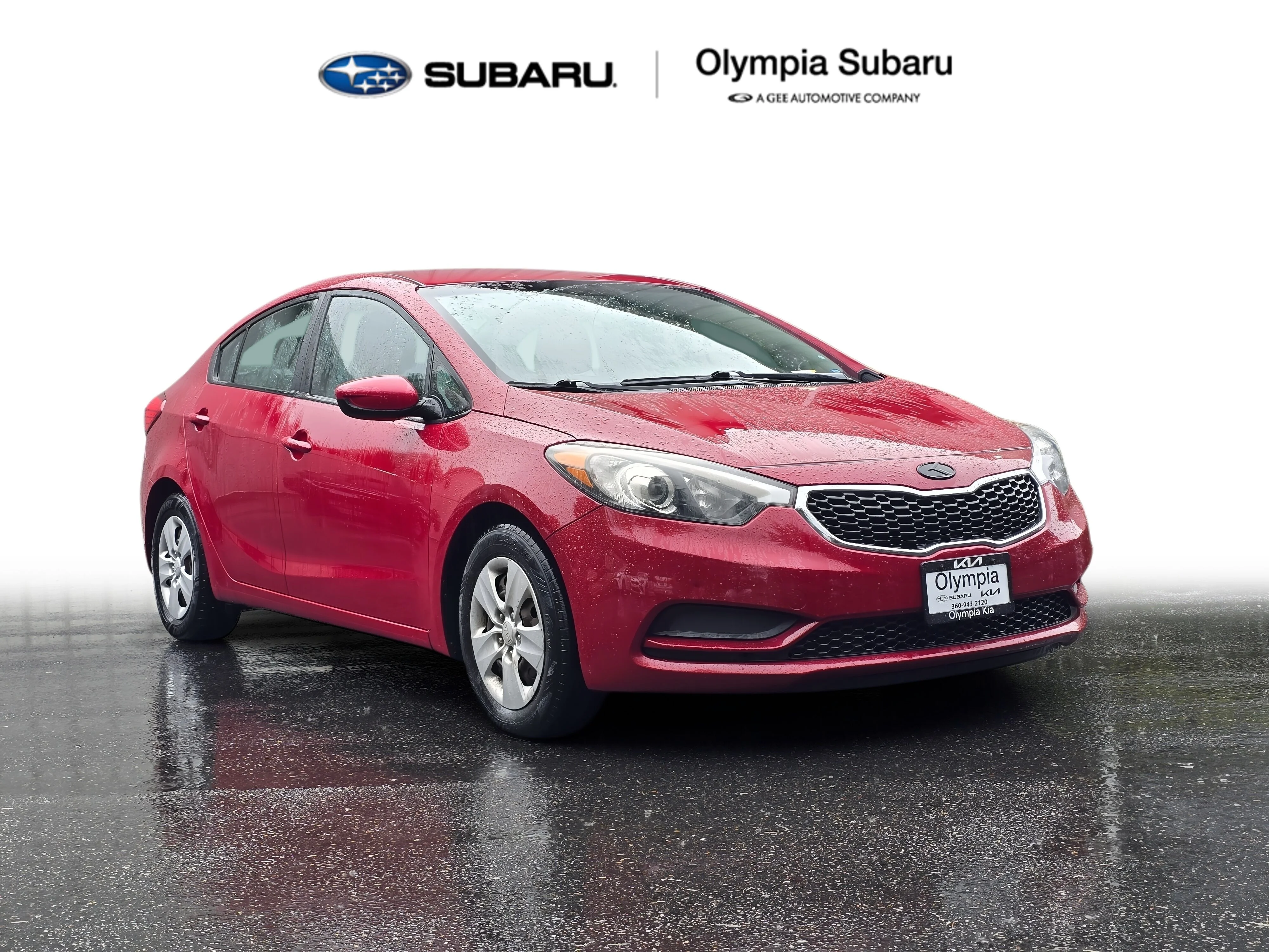 Used 2016 Crimson Red Metallic Kia LX image 1
