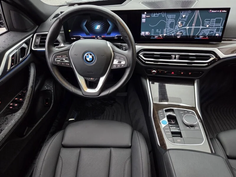 Used 2023 Jet Black BMW EDRIVE40 GRAN COUPE image 15