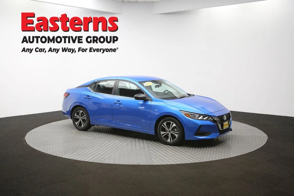 Used 2021 Blue Nissan SV image 44