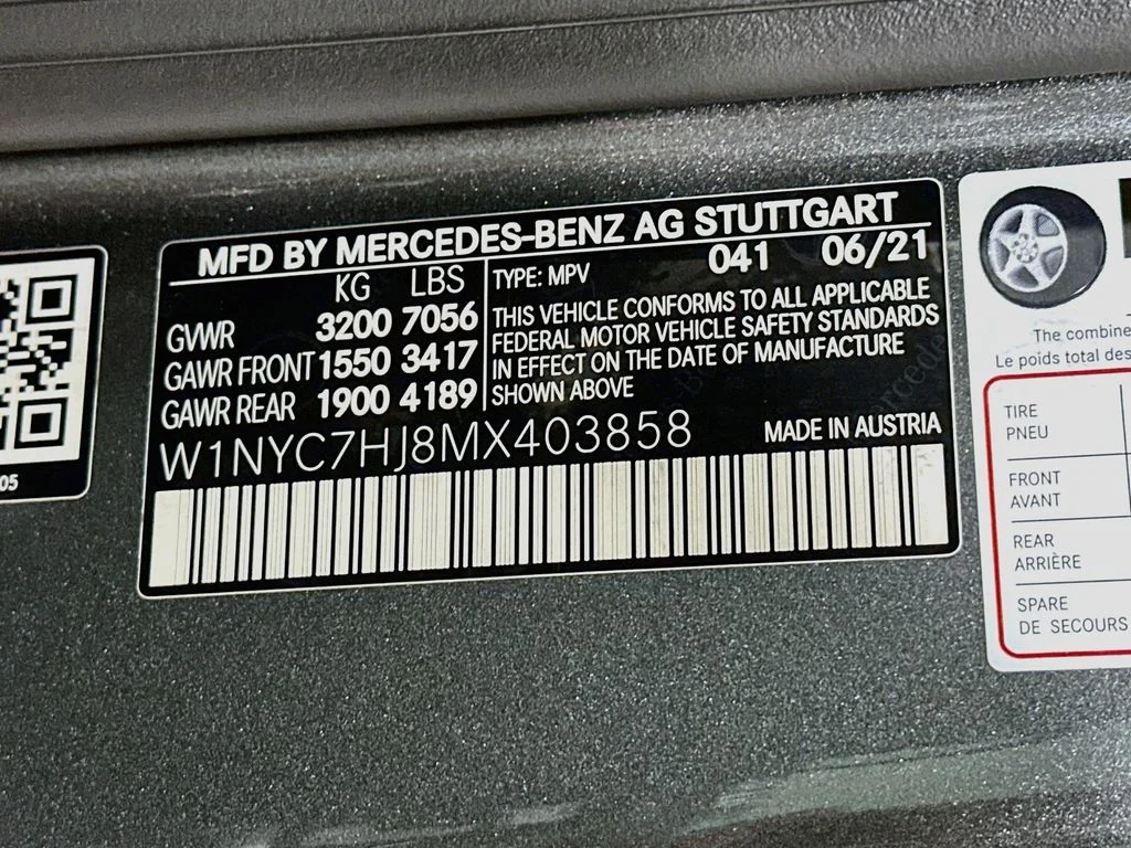 Used 2021 designo Graphite Metallic Mercedes-AMG G 63 AMG® image 35