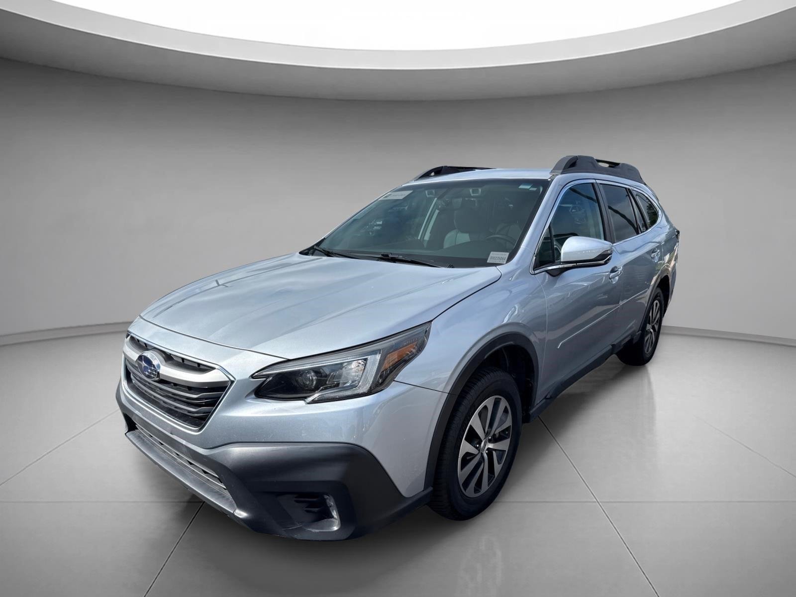 Used 2021 Ice Silver Metallic Subaru Premium image 1