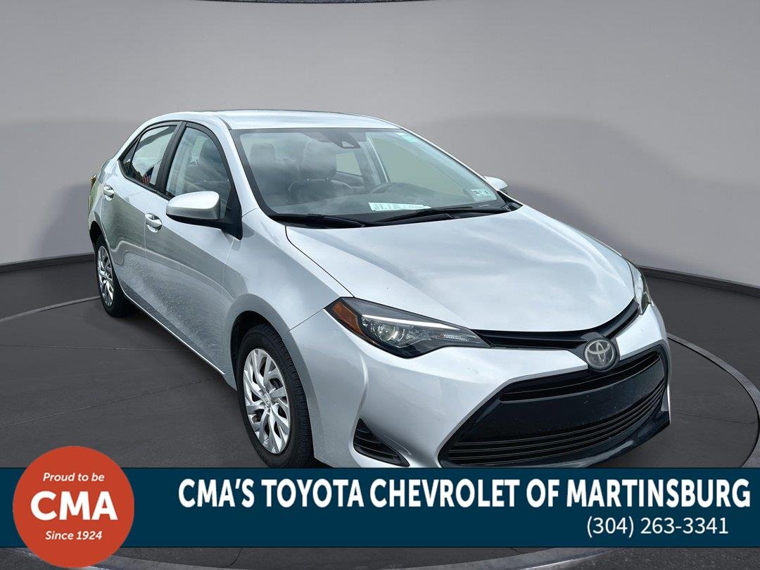 Used 2019 Classic Silver Metallic Toyota LE image 1