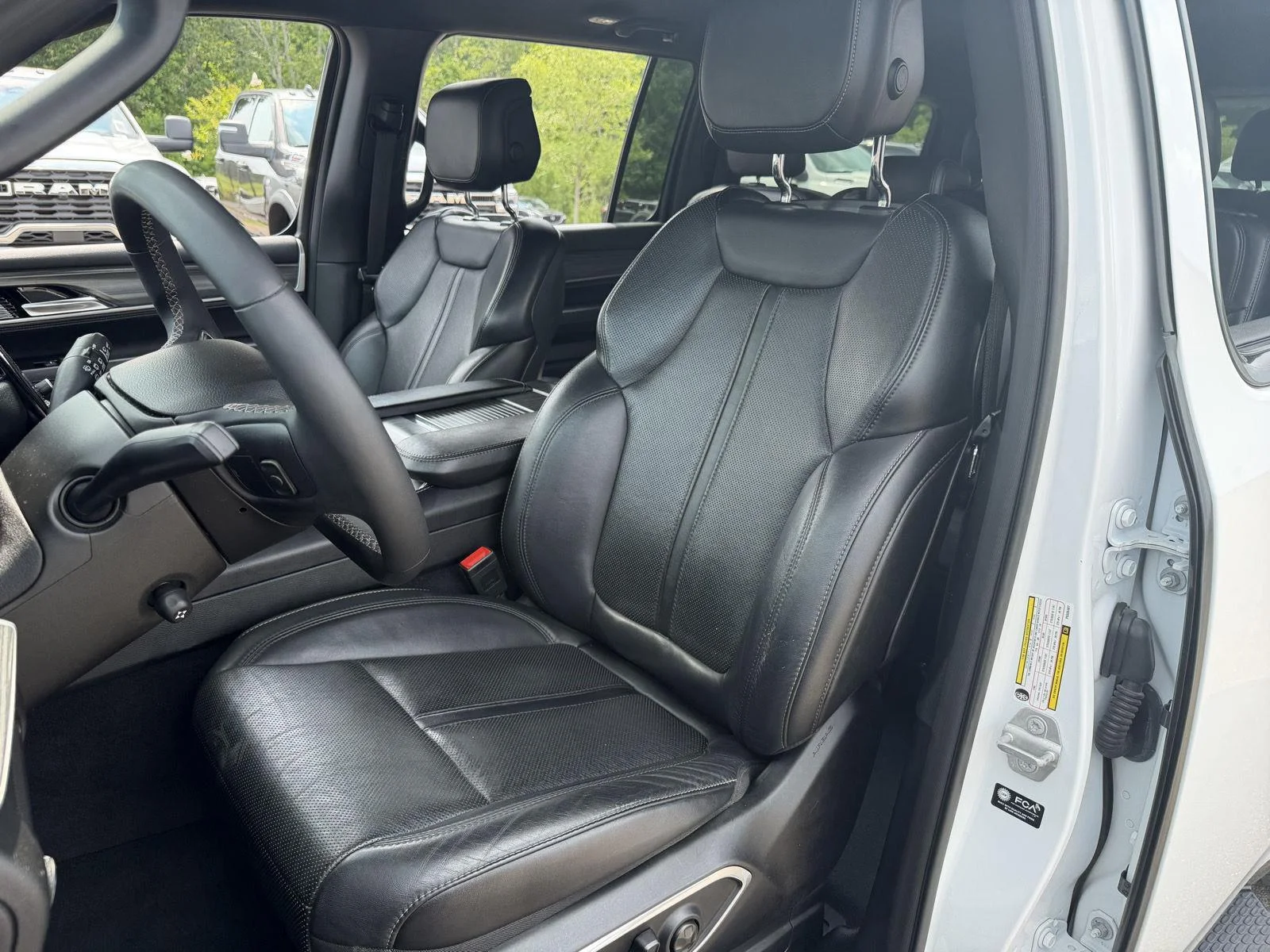 Used 2023 Bright White Clearcoat Jeep Series III image 16